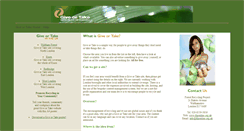 Desktop Screenshot of giveortake.org.uk